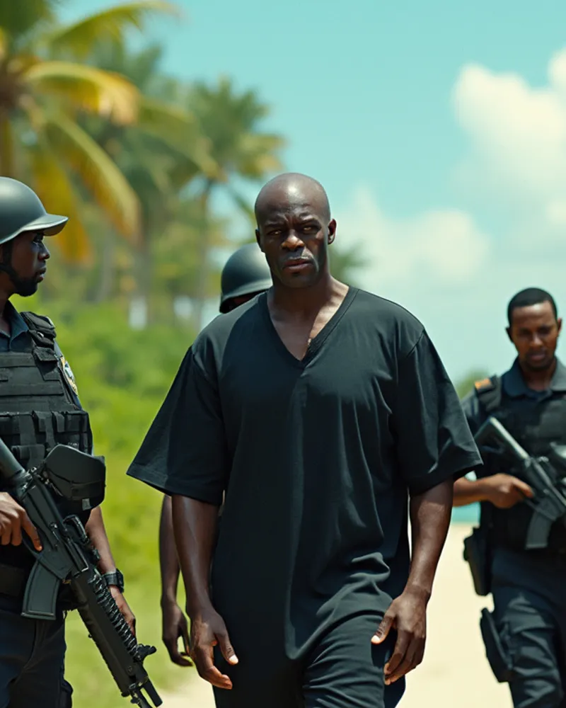 Transfert sous haute sécurité : le tueur en série de la Caraïbe arrive en Guadeloupe